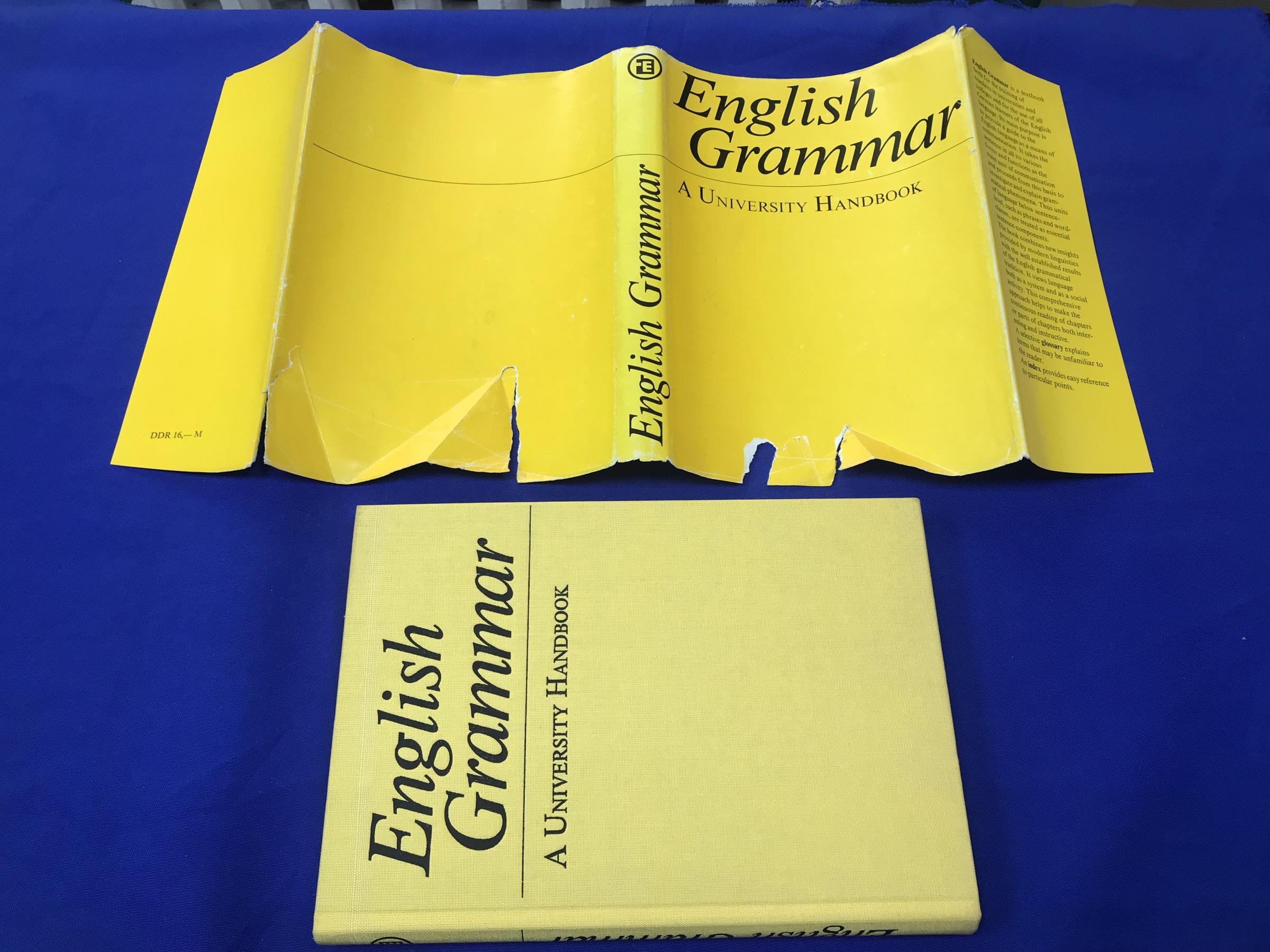 Dieter Giering., English grammar. A university handbook. Грамматика  английского языка. Учебное пособие для университета. На английском языке.