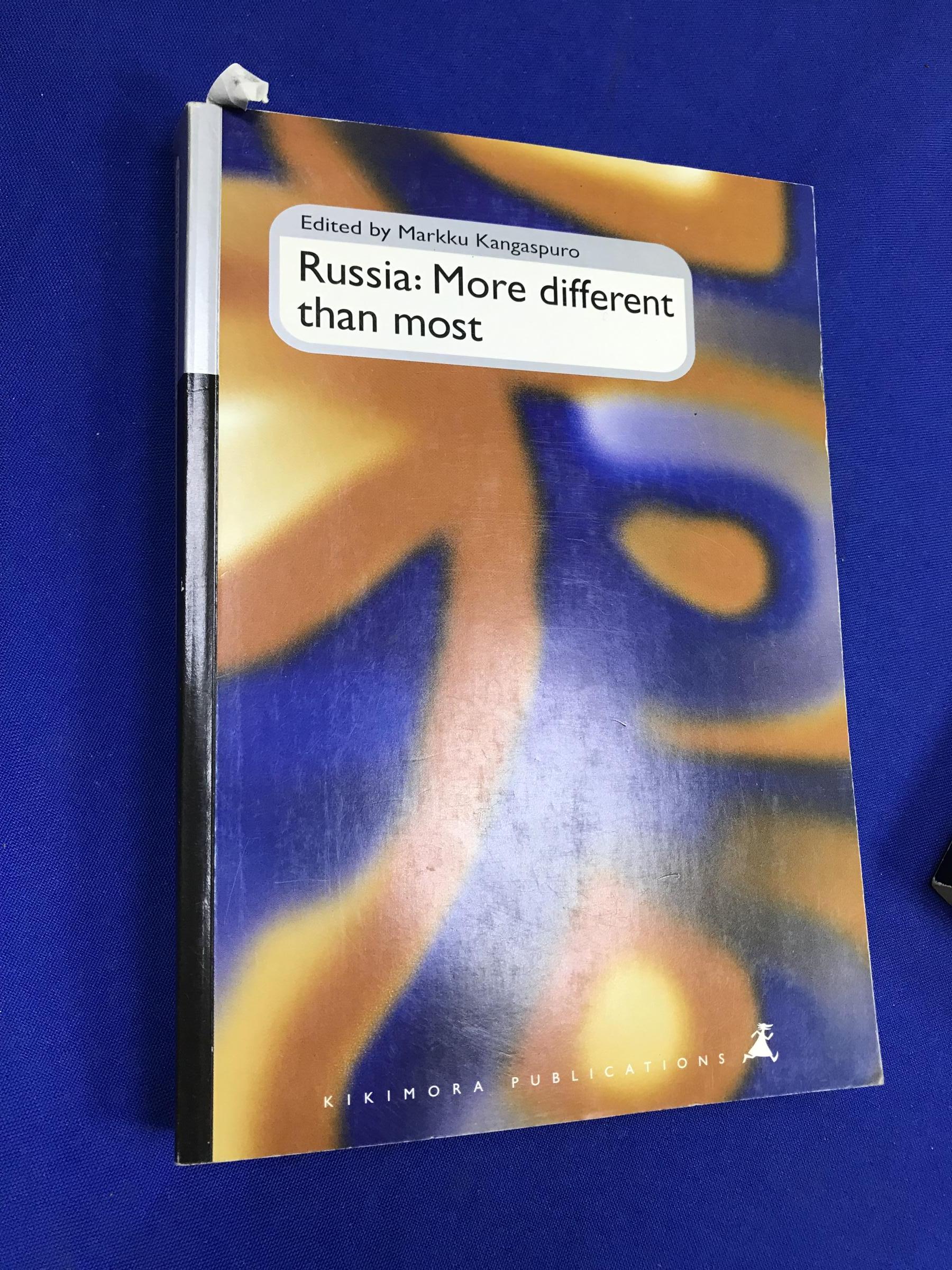 Russia: More different than most (Россия непохожа на большинств0 стран. На английском  языке